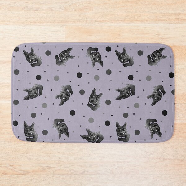 Item preview, Be Weird - creepy cute dark creature pattern (violet) designed and sold by zazuzanta.