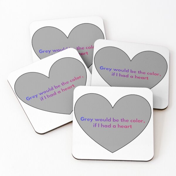Item preview, Grey Heart (Version #14) designed and sold by UnicornPeeps.