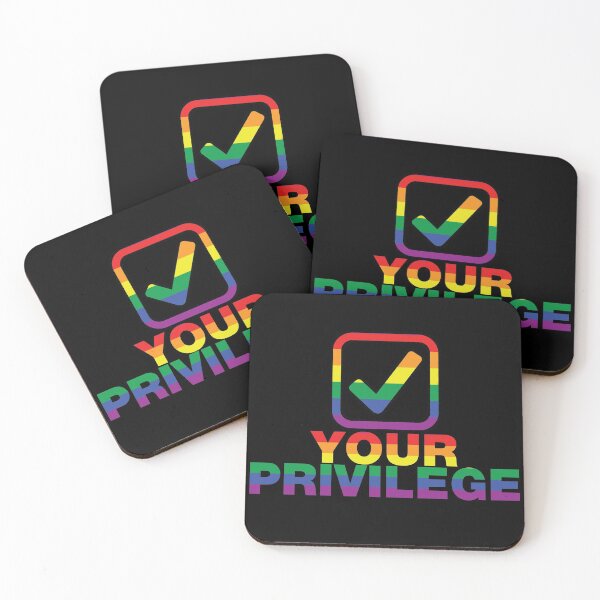 Item preview, Check your privilege tick box rainbow gay pride design designed and sold by Captain-Jackson.