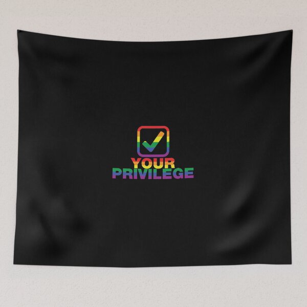 Item preview, Check your privilege tick box rainbow gay pride design designed and sold by Captain-Jackson.