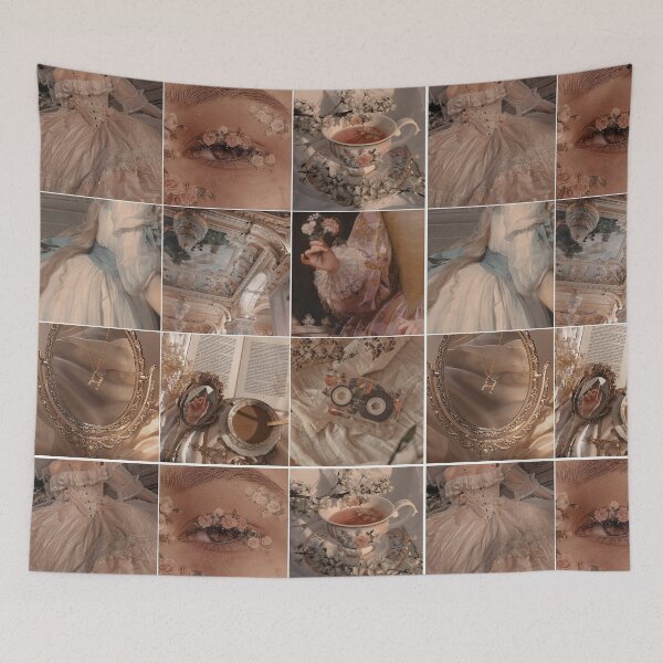 Item preview, royalcore + cottagecore collage designed and sold by RheaRealm.