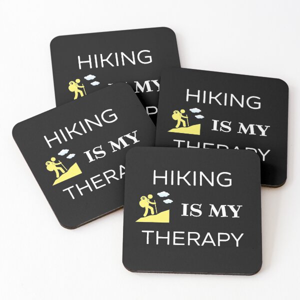 Item preview, Hiking Is My Therapy,Hiking Gift For Hikers Campers And Outdoor Lovers designed and sold by WW-Designz.