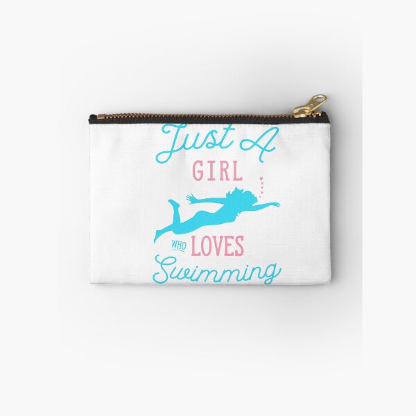 Item preview, just a girl who loves swimming designed and sold by PRINTED ..