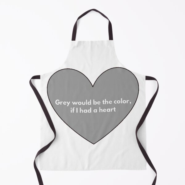Item preview, Grey Heart (White) designed and sold by UnicornPeeps.