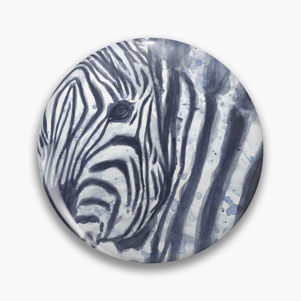 Item preview, Zebra Watercolor Painting  designed and sold by Karlena Lewin Studio.