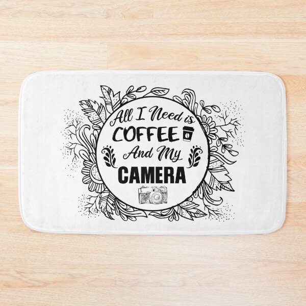 Item preview, All I Need is Coffee and My Camera  designed and sold by ADAMYASS.