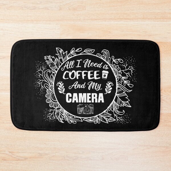 Item preview, All I Need is Coffee and My Camera  designed and sold by ADAMYASS.