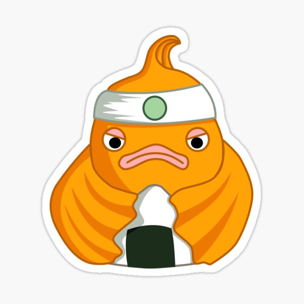 Der fantastische Onigiri Goldfisch Sticker