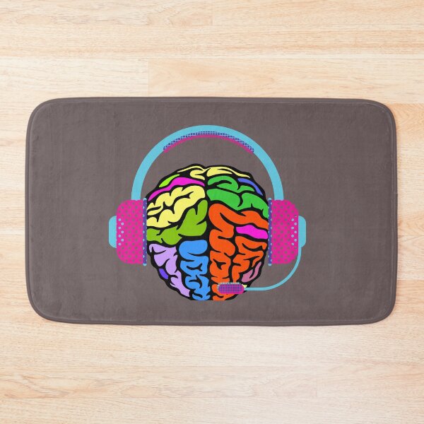 Item preview, BRAIN WITH HEADPONES! designed and sold by JOHNC1.