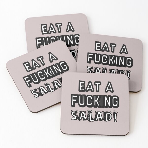 Item preview, Eat A Fucking Salad! designed and sold by Viktor Kabbach.