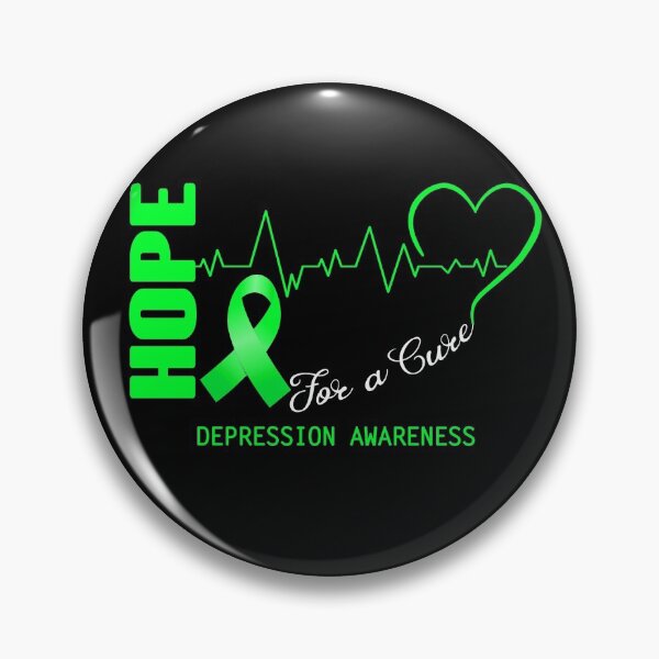 Item preview, Hope For A Cure Depression Awareness designed and sold by frechettee.