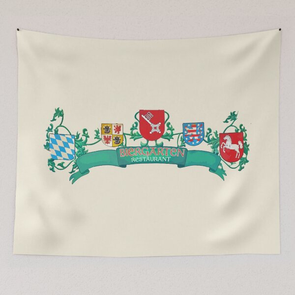 Item preview, Biergarten Restaurant designed and sold by D24designs.