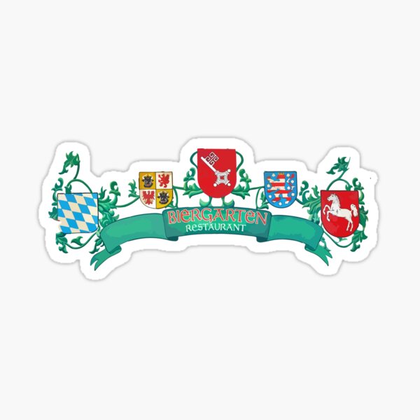 Item preview, Biergarten Restaurant designed and sold by D24designs.