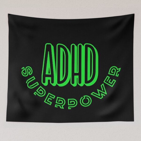 Item preview, Adhd is my superpower  designed and sold by Fatamimosh.