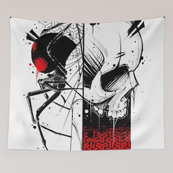 Item preview, Cyberpunk Skull Spider Urban Goth Style designed and sold by OWLvision33.