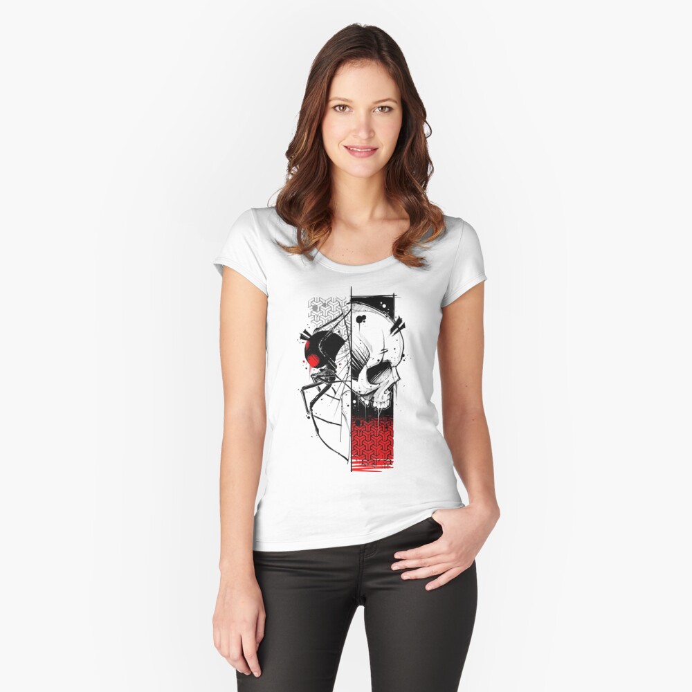 Item preview, Fitted Scoop T-Shirt designed and sold by OWLvision33.