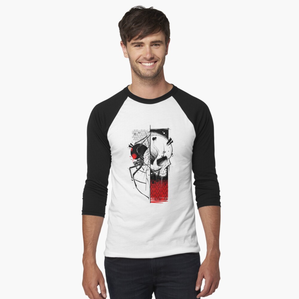 Item preview, Baseball ¾ Sleeve T-Shirt designed and sold by OWLvision33.