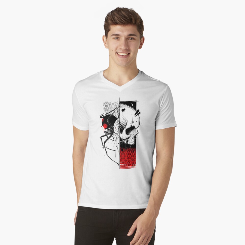 Item preview, V-Neck T-Shirt designed and sold by OWLvision33.