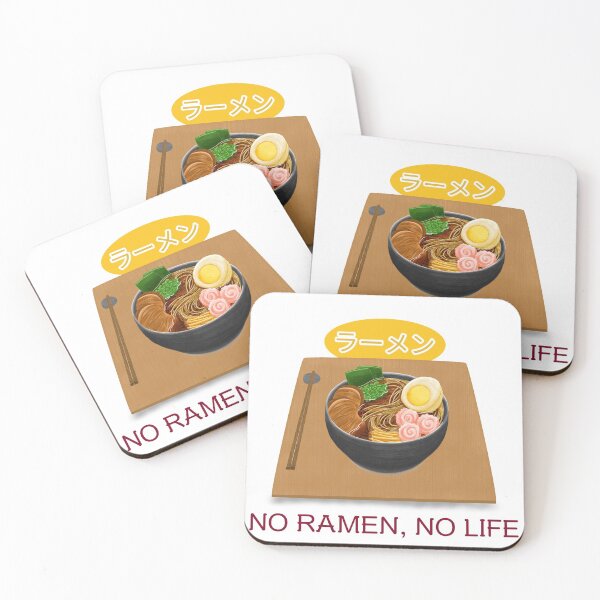 Item preview, No Ramen, No Life designed and sold by RheaRealm.