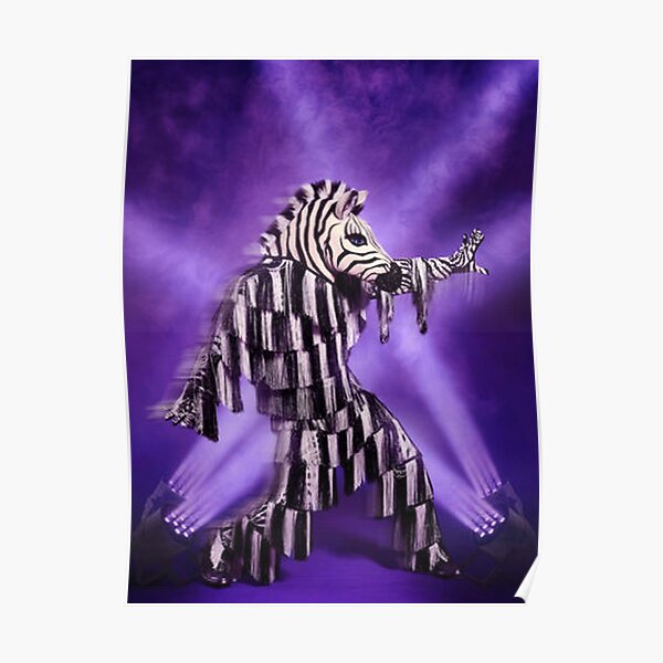 zebra masked dancer