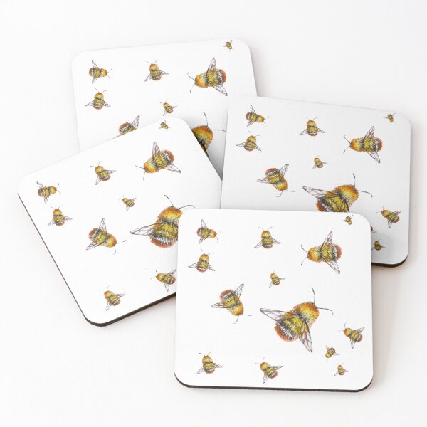 Item preview, watercolor bumblebee insect designed and sold by Stephanie  Skeem.