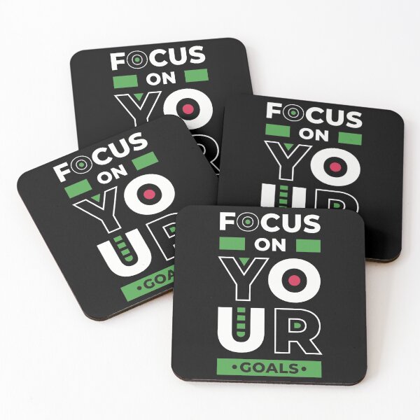 Item preview, Focus on your goals, inspiring quote designed and sold by marina63.
