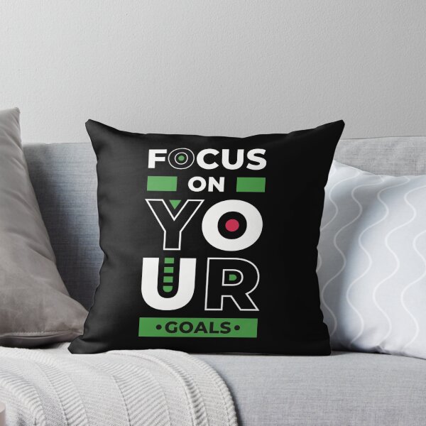 Item preview, Focus on your goals, inspiring quote designed and sold by marina63.