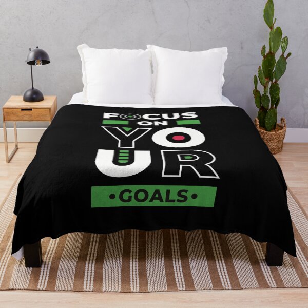 Item preview, Focus on your goals, inspiring quote designed and sold by marina63.