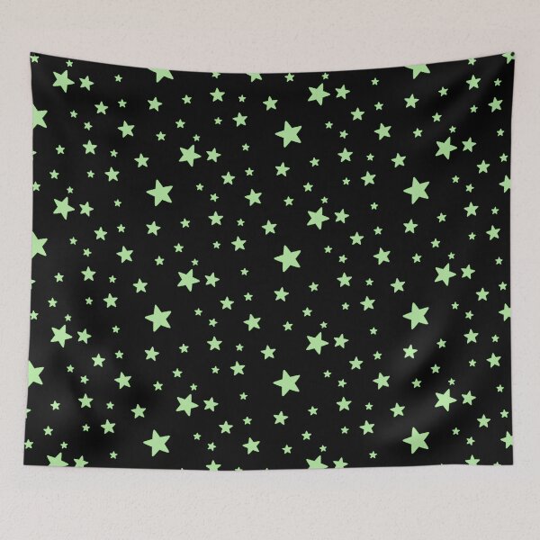 Item preview, Tiny neon green stars designed and sold by asymmetrickid.