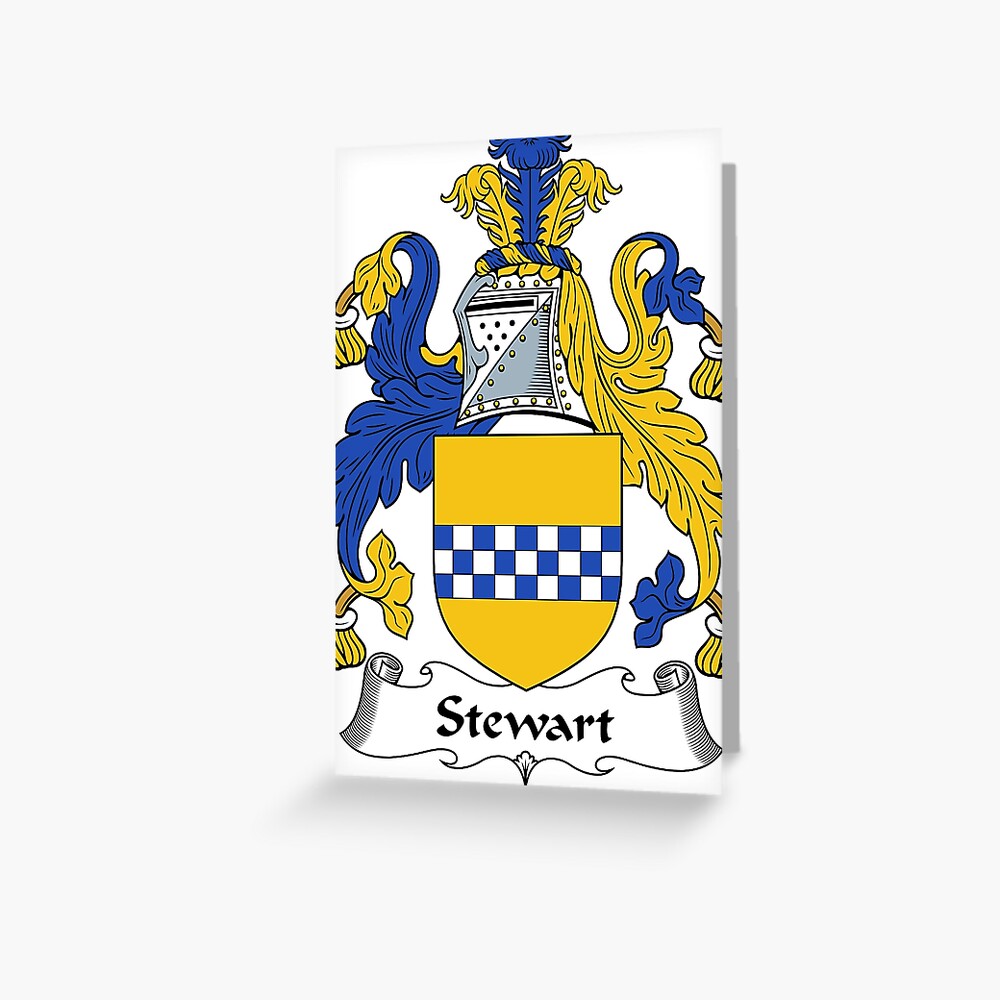 Stewart Coat Of Arms / Stewart Family Crest