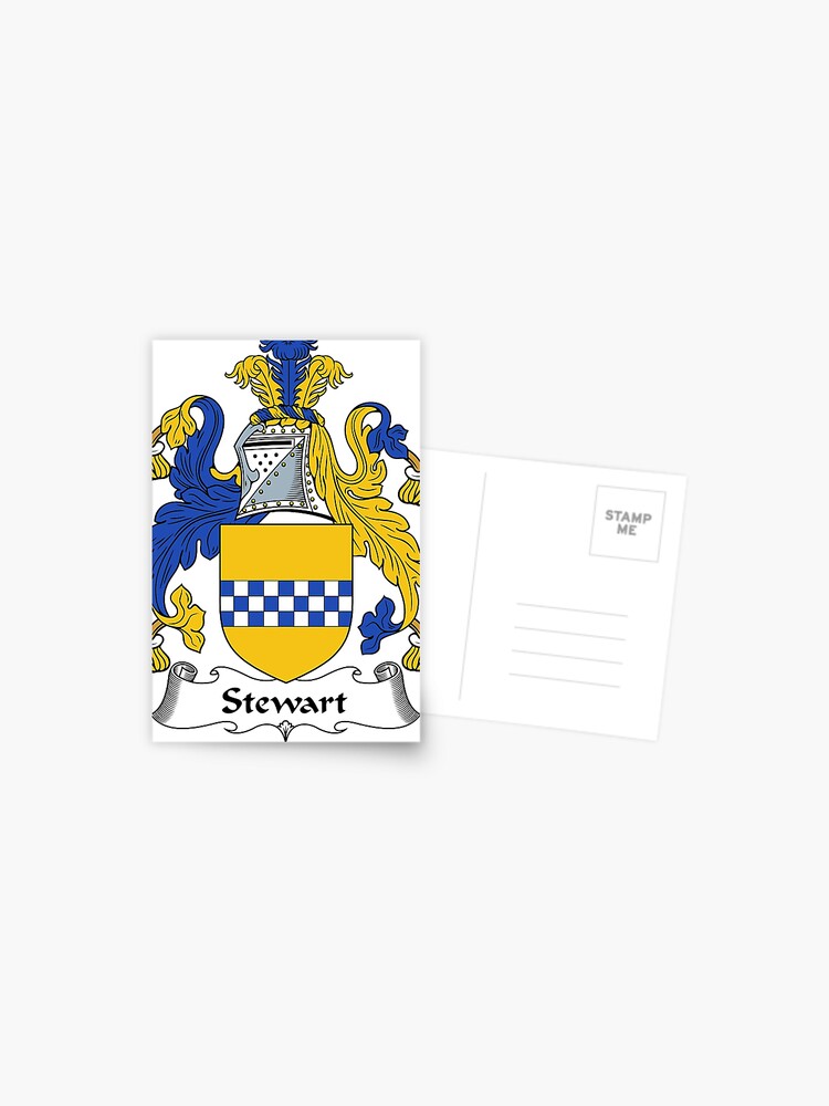 Stewart Coat Of Arms / Stewart Family Crest