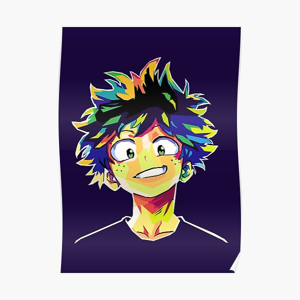 Deku Poster For Sale By Husteena Redbubble 3192