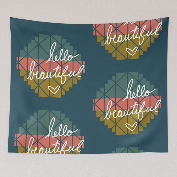 Item preview, Hello Beautiful designed and sold by Alicia Carlson.