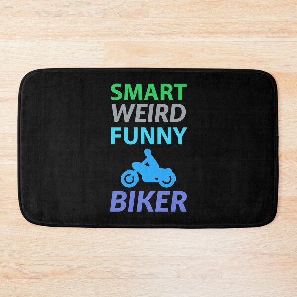 Item preview, biker, smart weird funny biker designed and sold by doctors-apparel.