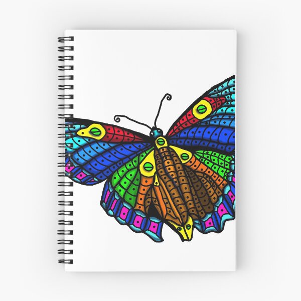 Item preview, Colorful Blue and Orange Monarch Butterfly designed and sold by AriArt78.