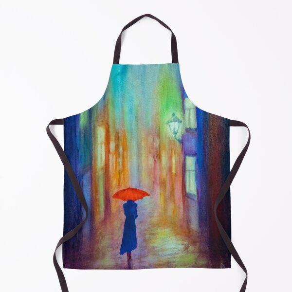 Item preview, Woman with red umbrella designed and sold by Red Witch Art.