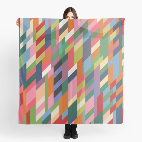 Sectors (Bridget Riley inspired) Scarf