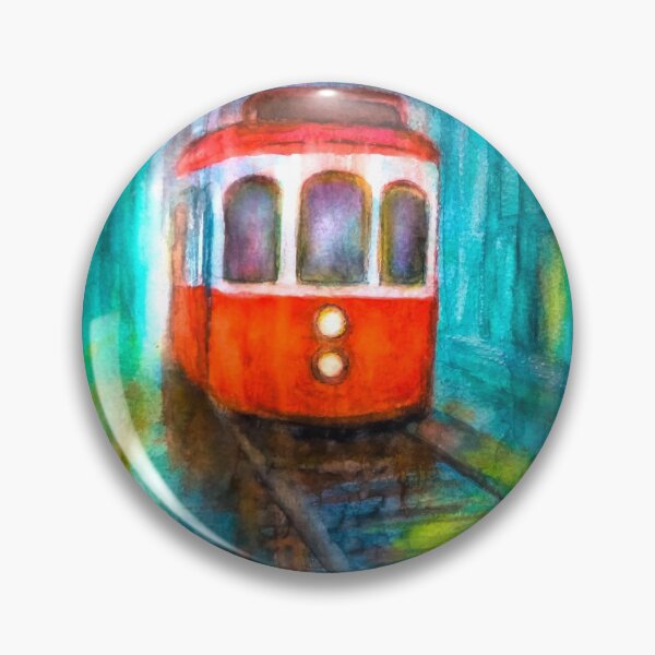 Item preview, Rainy Trolley designed and sold by Red Witch Art.