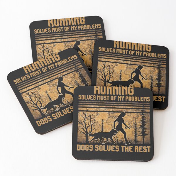 Item preview, Running Solves Most Of My Problems Dogs Solves The Rest T-Shirt designed and sold by thuba257.