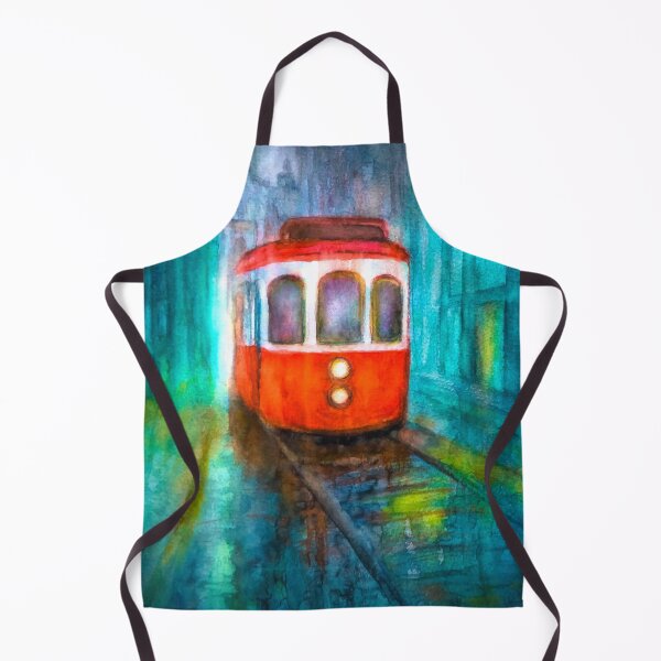 Item preview, Rainy Trolley designed and sold by Red Witch Art.