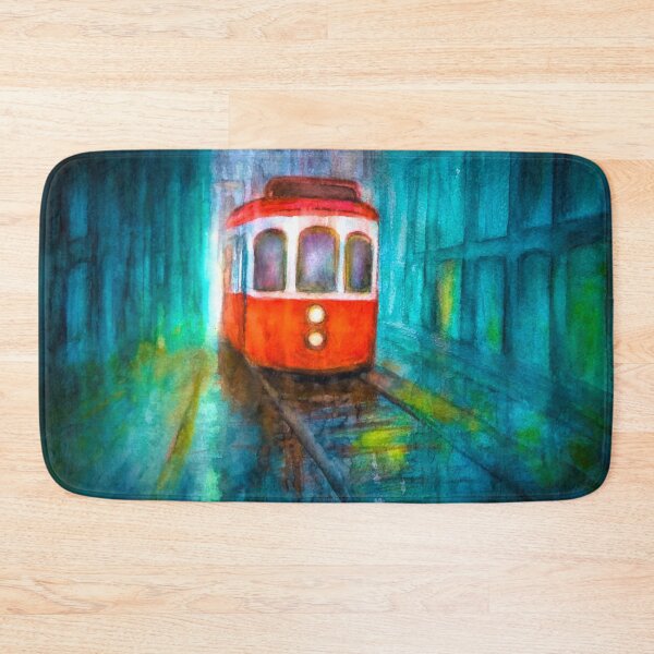 Item preview, Rainy Trolley designed and sold by Red Witch Art.