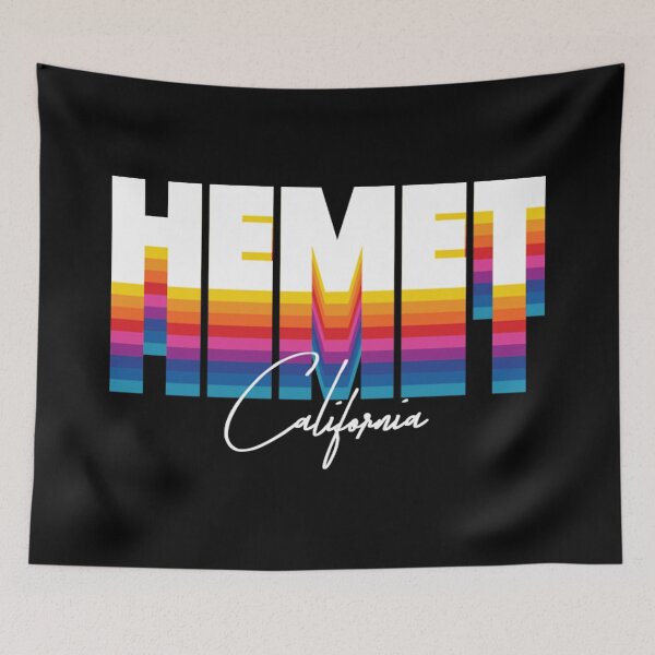 Item preview, Hemet California Retro 80s 90s Vintage Clothing Custom T-Shirts Unique Graphic Shirt designed and sold by MotorLykan9k.