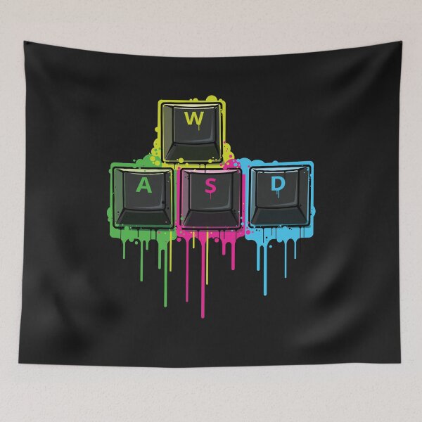 Item preview, WASD designed and sold by wreckists.