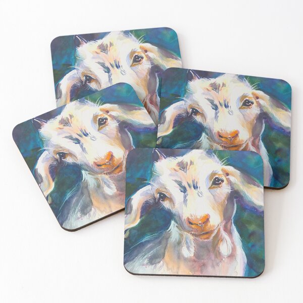 Item preview, Curious goat designed and sold by Ksenia Annis.