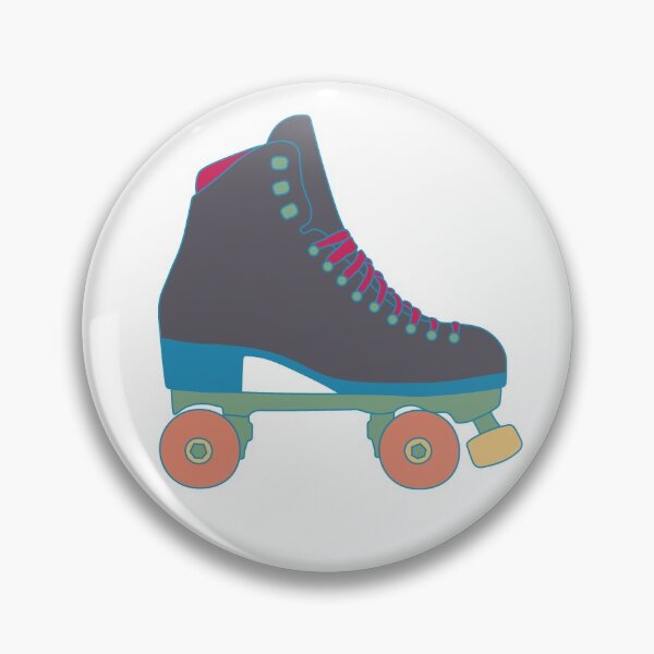 Item preview, Retro multicolored roller-skate designed and sold by Kuuhee.