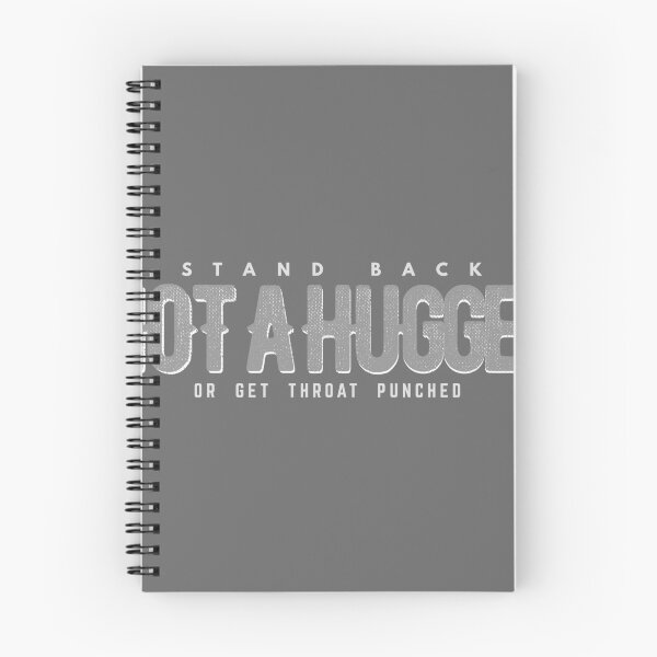 Item preview, Not A Hugger - Stand Back or Get Throat Pucnched designed and sold by Steve Parknsons.