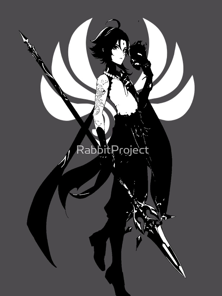 Thumbnail 6 von 6, Premium Oversized Pullover, Xiao Genshin Impact designt und verkauft von RabbitProject.