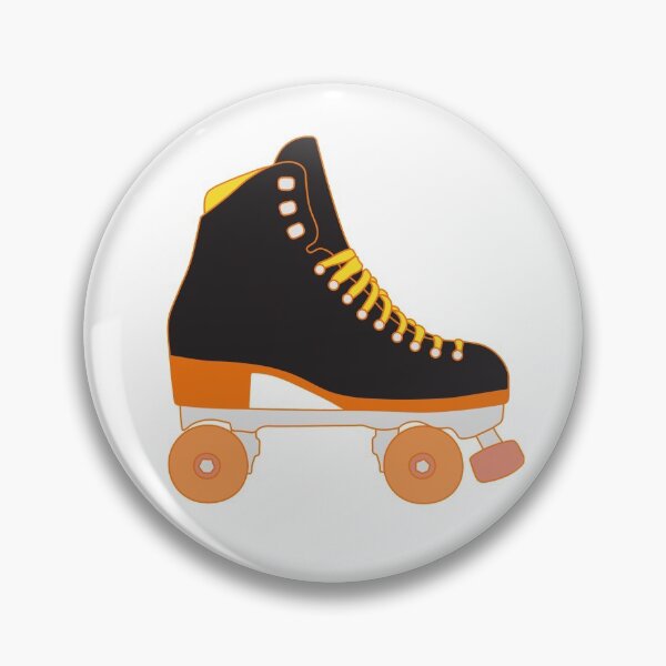 Item preview, Black/orange roller-skate designed and sold by Kuuhee.