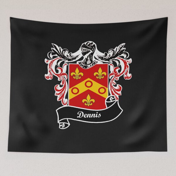 Item preview, Dennis Coat of Arms designed and sold by BagTown Clans.