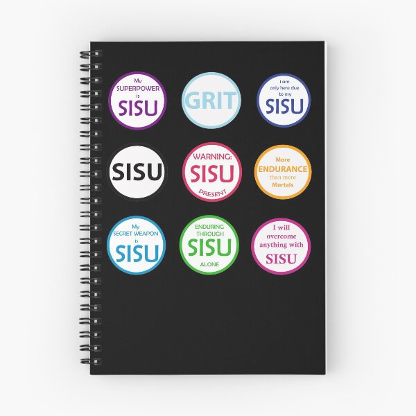 Item preview, SISU Meanings and Sayings, multipack designed and sold by Microwhites.